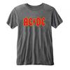 AC/DC Unisex Adult Burnout Logo T-Shirt