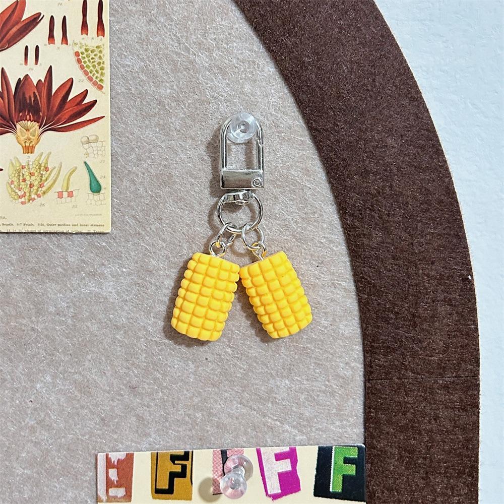 Bag Pendant Food Series Pendant Pistachio PVC Keychain Unique Simulation Food Keychain Gift