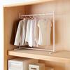 HEIAN SHINDO Clothes Rack for Closet Storage Single Size Vertical and Horizontal Stretch White Width Height Depth 40cm Heian Shindo Kogyo 75~130cm