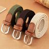 Women's Elastic and Elastic Woven Belt In One Outfit, Casual and Versatile Denim Belt for Men and Women