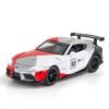 1/32 Toyota Supra GT4 Concept Alloy Sports Car Model Diecast Metal Toy Vehicles Model Simulation Sound and Light Kids Toys Gift