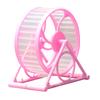 Small Bird Hamster Running Wheel with Stand Household Running Jogging Toy Playing Wheel Household Running Jogging Toy