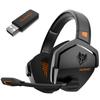 NUBWO G06 2.4GHz Wireless Gaming Headset, 3-in-1 Gamer Headphones Wireless for Playstation Console,Bluetooth Mode for Switch,Wired Mode for Controller