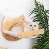Any Combination Solid Wood DIY Cat Climbing Shelf Wall Mounted Cat Nest Catching Pillars Cat Hanger Staircase Room With Platform Jumping Pet Furniture