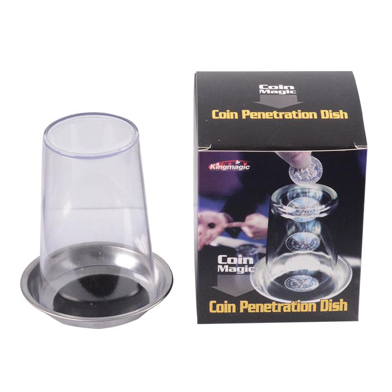 Coin Through Cup: Children's Magic Trick Set