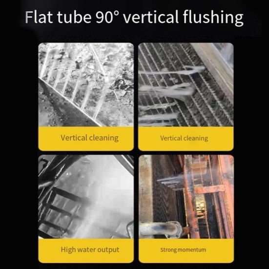 Car Radiator Cleaning Wand 24-inch Portable Radiator Cleaner Wand 4500 PSI Radiator Flush Cleaning Tools Auto Truck RV