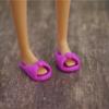 30cm 1/6 Doll Shoes Quality Doll Slippers New Figure Doll Sandals  Doll Accessories
