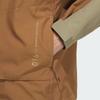 Adidas FW24 M Tran Jacket Series Water-Resistant Sports Casual Jacket Men Jackets Desert-Brown JM9153