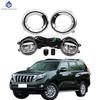 1 Set Led Fog Lights Headlight for Toyota Prado FJ150 LC150 2014 2015 2016 2017 FogLamp Cover Grill Bezel Front Bumper Fog Light