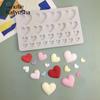 DIY Love Silicone Mold Chocolate Fondant Cake Mold Heart Dessert Decoration Baking Supplies