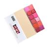 Lip Palette Makeup Moisturizing Non-sticky Contouring Shimmer and Matte Long-lasting 12 Colors, Lip Palette, 1 Piece