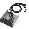 5.25 Inch Desktop PC Case Internal Front Panel USB Hub 2 Ports Usb 3.0 And 2 Ports Usb 2.0 With HD-Audio Port