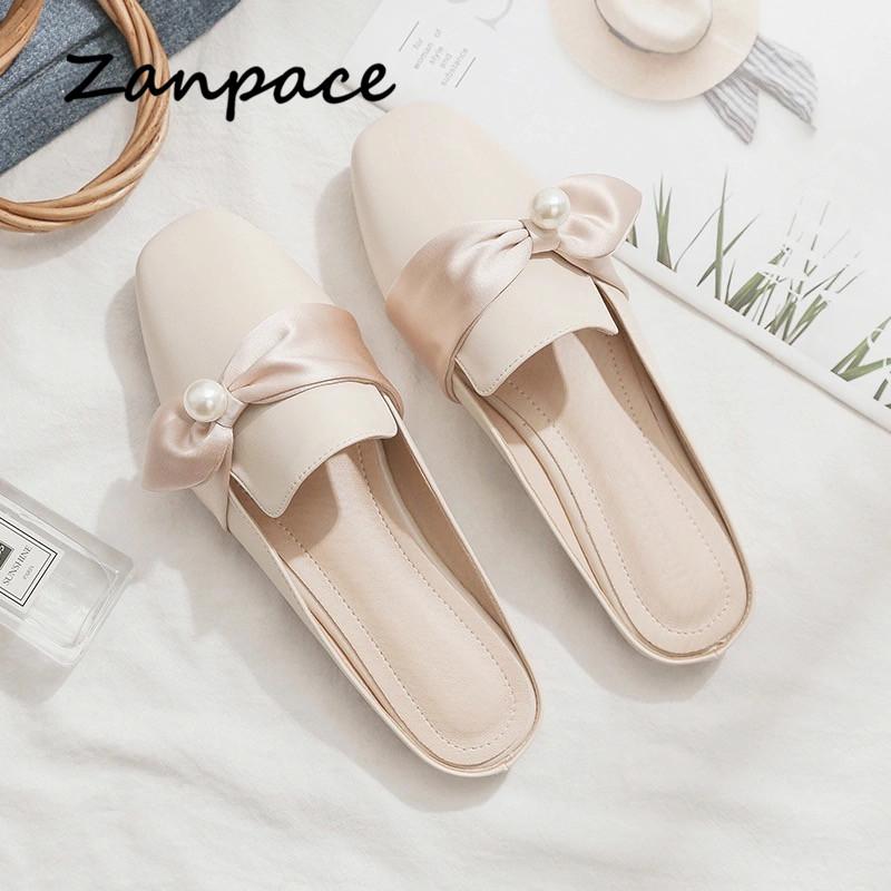 Fashion 2024 Summer Flat with Slippers Women Outside Indoor Ladies Slide Sandals Fashion Comfortable Butterfly Platform Women Shoes