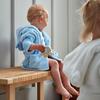 Bambino Baby's First Dressing Gown - Blue 3-6 Months