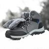 2024 Winter Men Hiking Boots Waterproof Ankle Snow Boots Men Sneakers Outdoor Non-slip High Top Plush Warm Leather Shoes