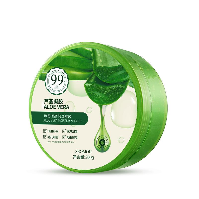 Soothing Aloe Vera Gel 300g Hydrating Moisturizing for Sunburn Relief Face Body Skin Care