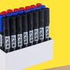 Red Blue Black Ink Waterproof Marker Pen 1.5mm Crude Nib Line Marking Pen Marker Pens  Student