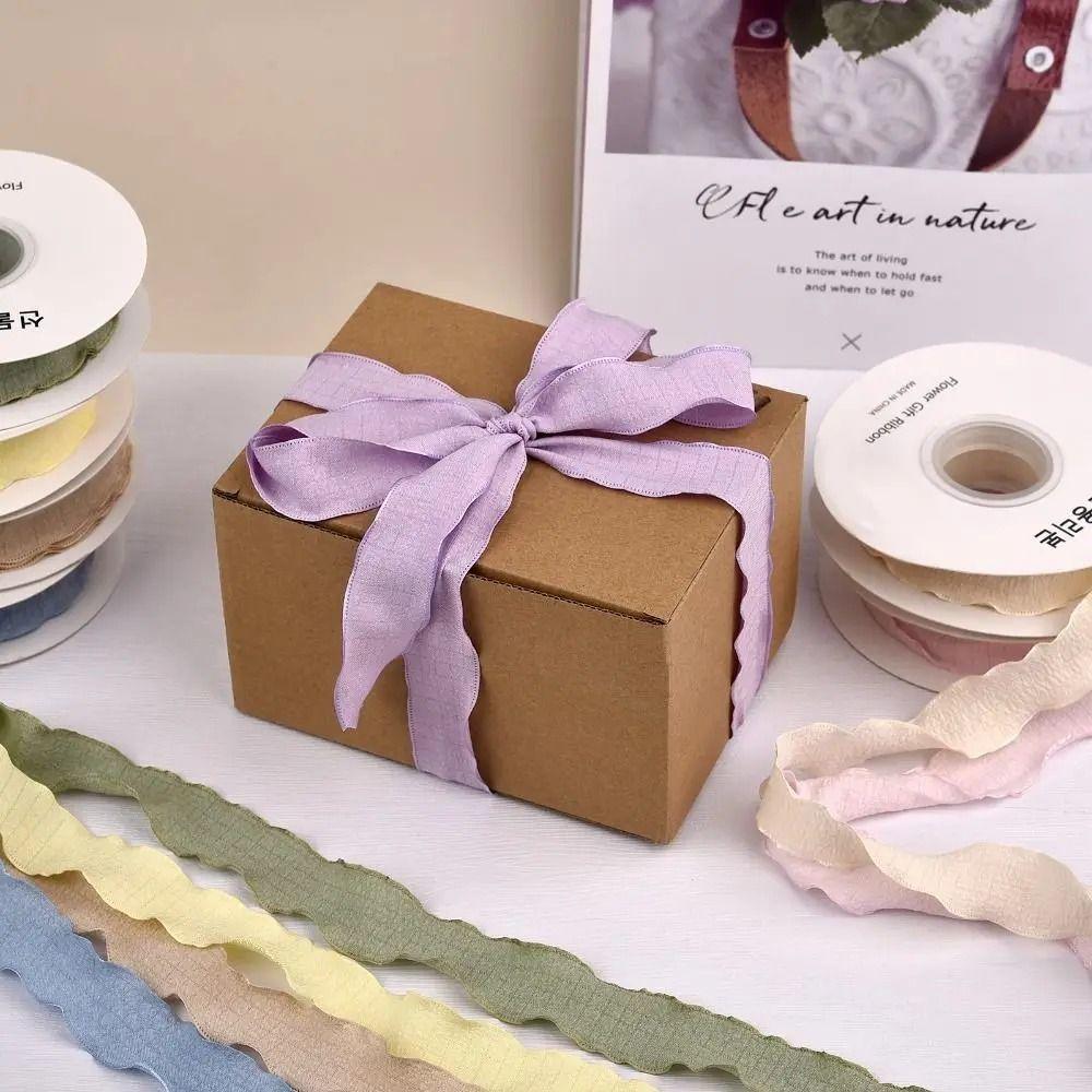 10 Yards Fishtail Yarn Ribbons 2.5cm DIY Decor New Gifts Packaging Material