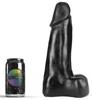 Cosmo Dark Crystal Dildo 22 X 7.5cm - Dark Crystal - XL Dildos - Width + 6cm