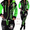 Fashion Women Clothing Women Hooded Tracksuit Printing Fashion Sets Sportswear Athletic Sets