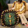 Creative Simulation Turtle Shell Throw Pillow Plush Toy Wearable Turtle Shell Doll Girl Doll Performance Props