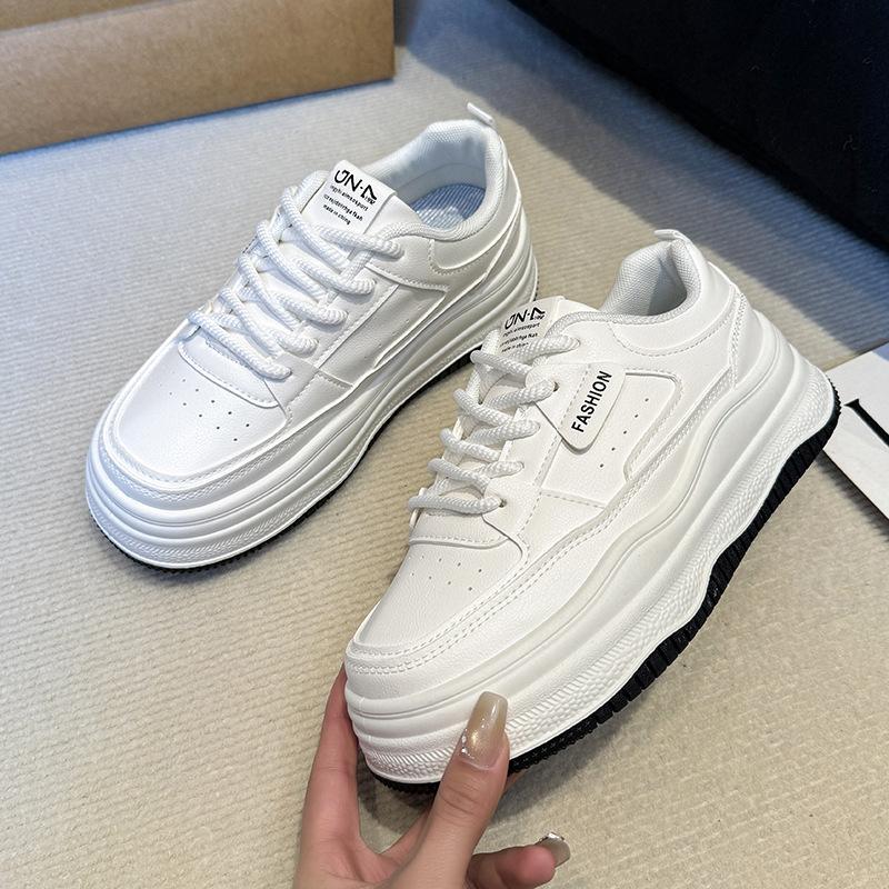 Fashion Women's Spring Platform Casual Shoes Heightening New Student Casual Sports Shoes