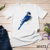 Watercolour Blue Jay Bird Artistic Animal Painting Premium Unisex T-shirt