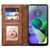 ESEBLE Star Series For Motorola Moto G84 5G Case RFID Blocking Wallet Leather Phone Cover