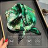 100% Silk Scarf Bandana Women Square Scarves Wrap Kerchief Green Mulberry Silk for Summer Luxury High Quality Headband Hijab