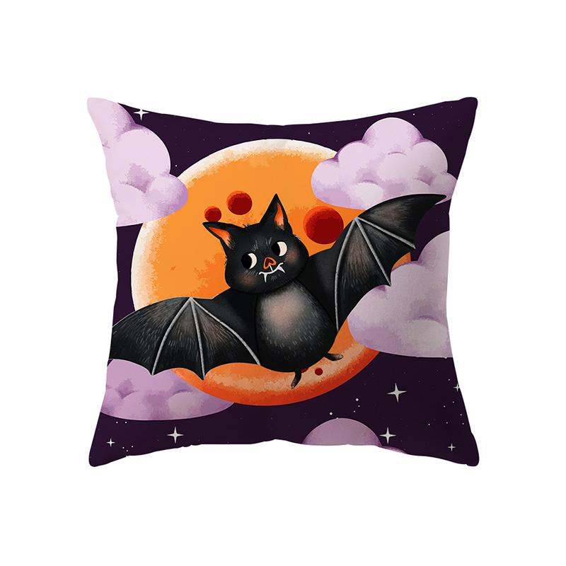 Pumpkin Collection Halloween Theme Pillow Cover Sofa Cushion  Holiday Gift Party Decoration Home Decor