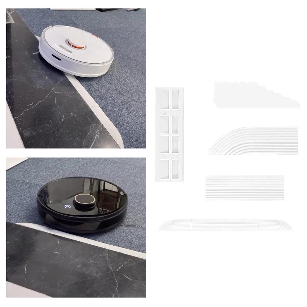 4x Vacuums Threshold Bars Replacement Step Ramp for Sweeping Robot
