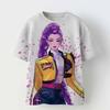 Children's Clothing KPop Demon Hunters Fans Gifts Kids Clothes Fashion Casual Tops 2025 Hot Movie Soft Baby Girls T Shirt