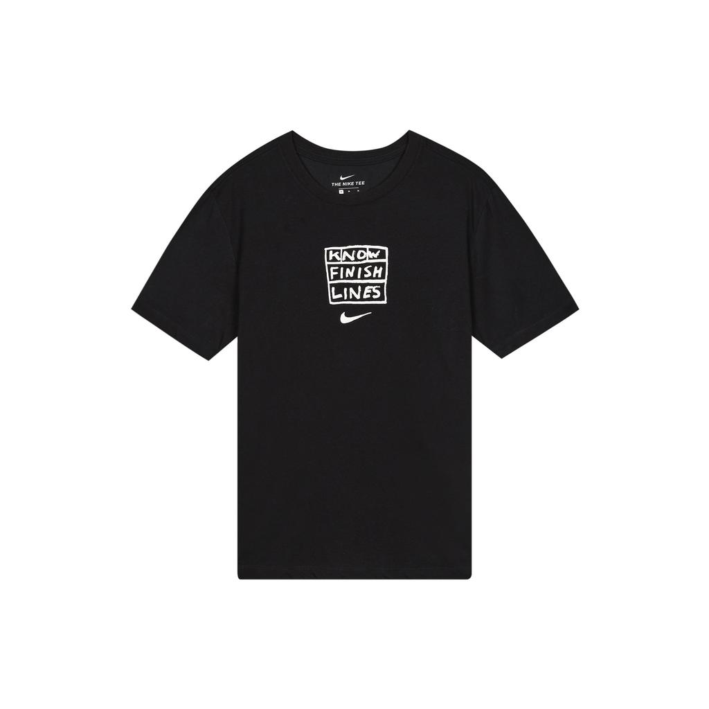 Nike Dry Tee Dfc Finish Short Sleeve Men Tops Black AO0630-010