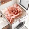 Elegant Floral Dustproof & Quick-Drying Refrigerator and Washing Machine Cover Pad