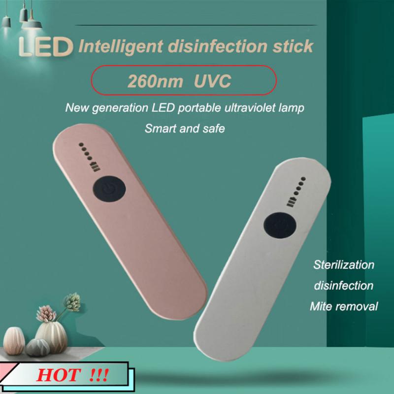 Smart UV Sterilizer Lamp Hand-held Sterilization And Mite Removal Tube Germicidal Light Bactericidal Lamp Disinfection DeodorAA