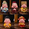 Resin God Of Wealth Mascot Ornaments Home/Room/Car Decoration Feng Shui Fortune God Statue Office Accessories Crafts