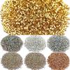 Home Party Supplies For DIY for Jewelry Making Mini Alloy Stopper Spacer Beads For Craft Gold Sliver Bracelet Finding DIY 500/300pcs/lot