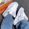 Dopamine Purple Lightning Board Shoes Women's Original Retro Bread Shoes Trendy Niche Versatile Wear-resistant Student Casual Shoes
