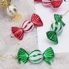 4pcs Colorful Christmas Candy Pendants Electroplating Colorful Candy Interesting   Party