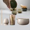 Japanese Matcha Set Bamboo Whisk and Holder Novelty,Complete,Handmade,Matcha Bowl for Kitchen