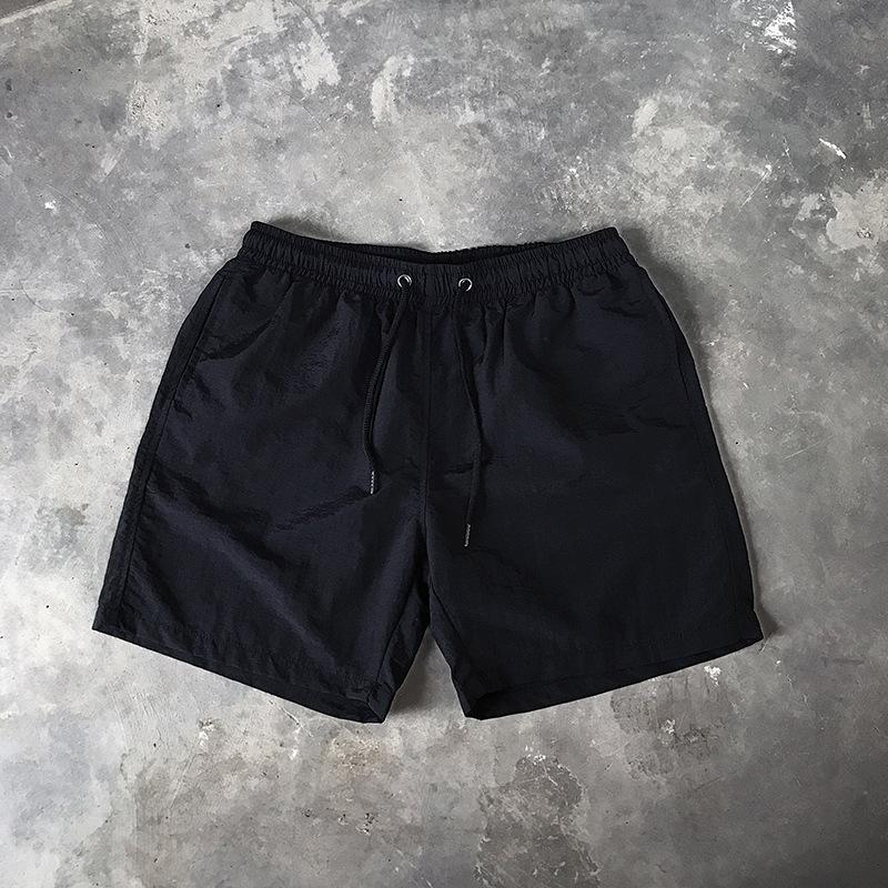 Summer Men's Casual Shorts Candy Colored Five Quarter Pants Men's Sports Loose Quick Drying Thin Beach Pants Shorts Men’s