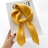 Scarf Handkerchief Plain Neck Scarf For Women Small Shawls Wraps 1 PC Bandanna Head Scarfs 70x70CM Square Headband Hijab Scarves
