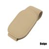 Car Glasses Clip Sun Visor Multifunctional Storage Ticket Business Card Holder Leather Glasses Case Clip Car Accessories