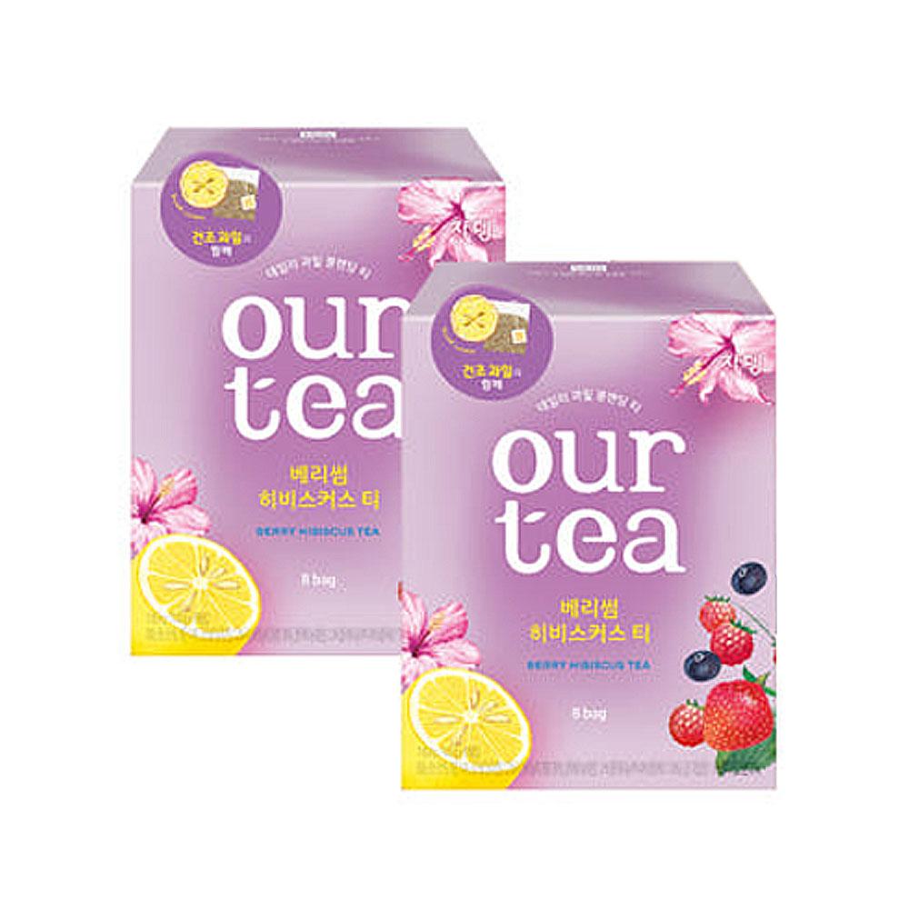 Jardin Our Tea – Korean Real Fruit Tea 8 Bags, Assorted Flavors