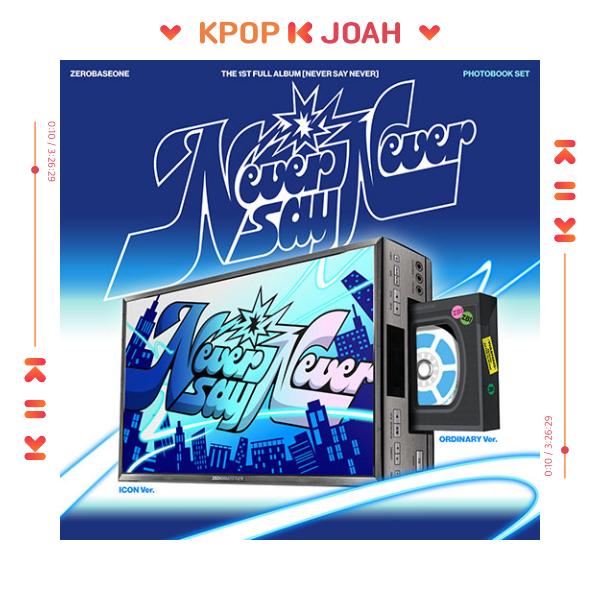 (PHOTOBOOK Ver.) ZB1 (ZEROBASEONE) [NEVER SAY NEVER] 1st Full Album