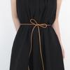 Imitation Leather Belt Lace-up Decorative Waistband Dress Shirt Tops Belt Versatile Fashion Accessory