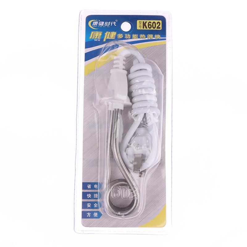 Electric Heater Element Mini Boiler Water Coffee Immersion Travel Use 290W Us Plug