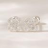 JEWNEL (1+1)Silver925 Dense Cubic Clover Piercing
