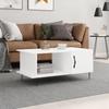 VidaXL Coffee Table White 90x50x40 Cm Engineered Wood 829484