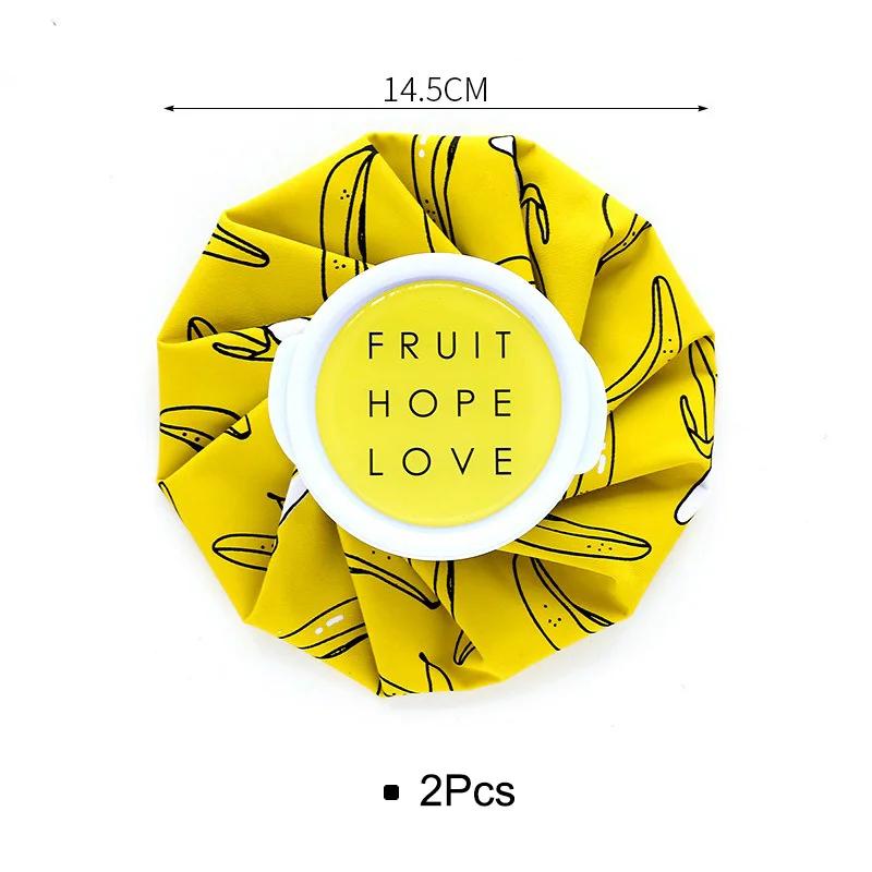 Cute Cartoon Pattern Ice Pack Physical Cooling Multi-Purpose Therapy Bag Cold And Hot Physiotherapy Cloth Water-filled Ice Bag